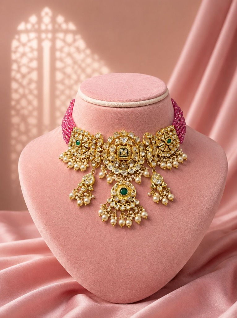 Kundan Bridal Choker Set