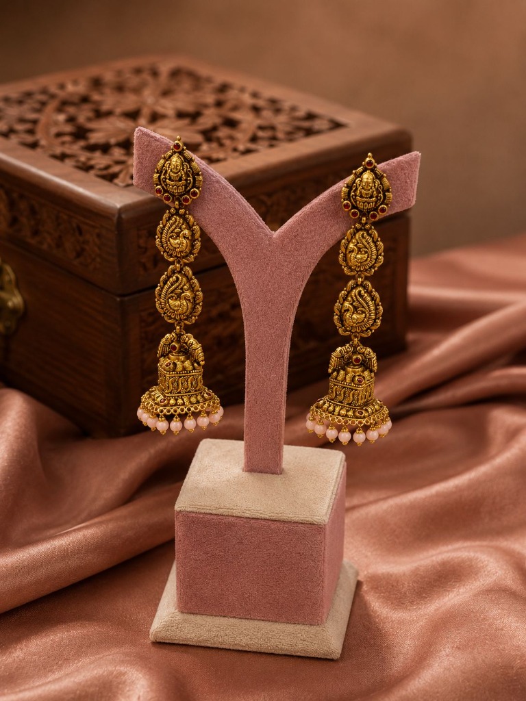Royal Jhumka Earrings